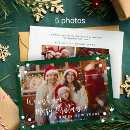 Search for green and white christmas cards Photo collage