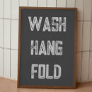 Search for laundry room art Vintage