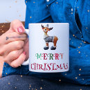 Search for reindeer cartoon mugs Cute