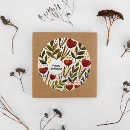 Search for chic floral stickers Botanical