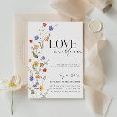 Search for love in bloom bridal shower invitations Summer