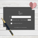 Search for plain white rsvp cards Elegant