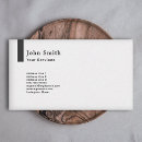 Search for thick business cards Simple