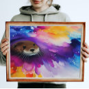Search for river otters posters Nature