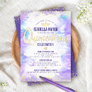 Search for purple sweet 15 invitations Mis quince anos