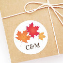 Search for fall maple leaf stickers Elegant