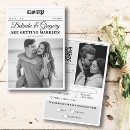 Search for customer rsvp cards Black white