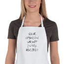 Search for with attitude aprons Kitchen