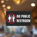 Search for restroom stickers Business