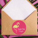 Search for thank you flamingo stickers Pink