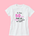 Search for 50th birthday for her tshirts Humour
