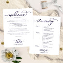 Search for fancy wedding programs Calligraphy