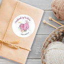 Search for knitting labels Watercolor