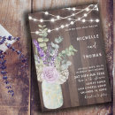 Search for country farmhouse rustic wedding invitations Watercolor