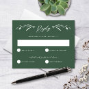 Search for dark rsvp cards Botanical