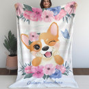 Search for corgi blankets Flower