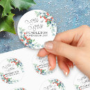 Search for winter holly stickers Watercolor
