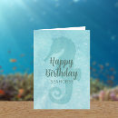 Search for seahorse birthday cards Nautical
