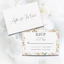 Search for pretty rsvp cards Wildflowers