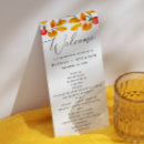 Search for autumn wedding programmes Watercolor