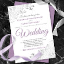 Search for purple grey invitations Simple