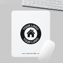 Search for your text here mouse mats Black and white