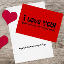 Search for blank valentines day cards I love you