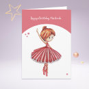 Search for for dancing girl birthday cards Ballet