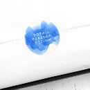 Search for cobalt blue and white stickers Modern