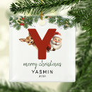 Search for letter y christmas tree decorations Keepsake