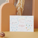 Search for over the rainbow birthday invitations Girl