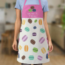 Search for french macaron aprons Pastel