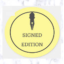 Search for author signed stickers Books