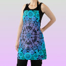 Search for purple flower aprons Hippie