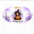 Search for witch oval stickers Spooky