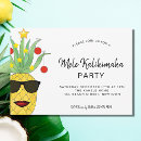 Search for yellow pineapple invitations Hawaii