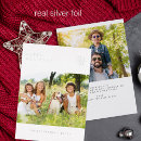 Search for silver seasonal invitations Classic