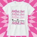 Search for 21st birthday tshirts Pink