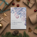 Search for pink christmas invitations Girly