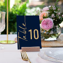 Search for navy and gold table cards Minimalist