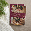 Search for jewel tone christmas cards Gold foil