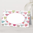 Search for tea party place cards Pink