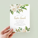Search for easter lunch invitations Elegant watercolor floral