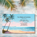 Search for palm tree business cards Beach