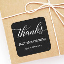 Search for etsy order stickers Thank you