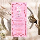 Search for retro wedding menus Mix and match