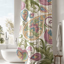 Search for floral paisley shower curtains Pink