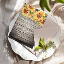 Search for sunflower bouquet wedding invitations Modern