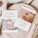 Search for colorful invitations Thank you