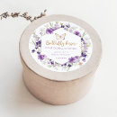 Search for round butterfly stickers Lavender